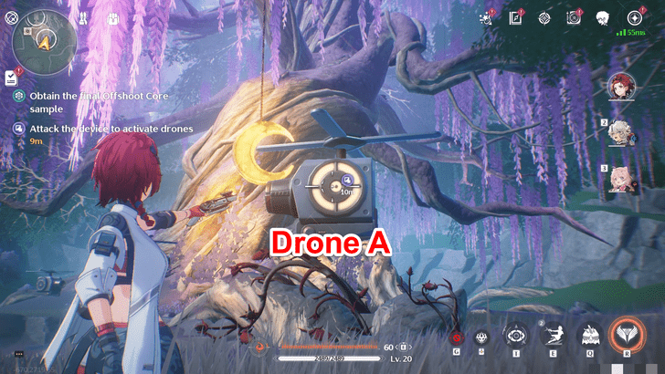 Wuthering Waves - Third Contaminated Zone - Activate Drone A