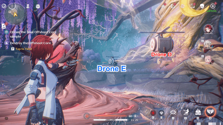 Wuthering Waves - Third Contaminated Zone - Hit Drone E Once