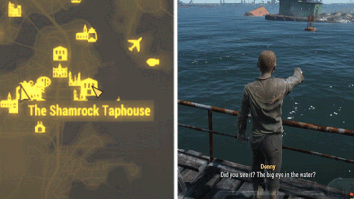 Fallout 4 - Talk to Donny Kowalski at the Docks