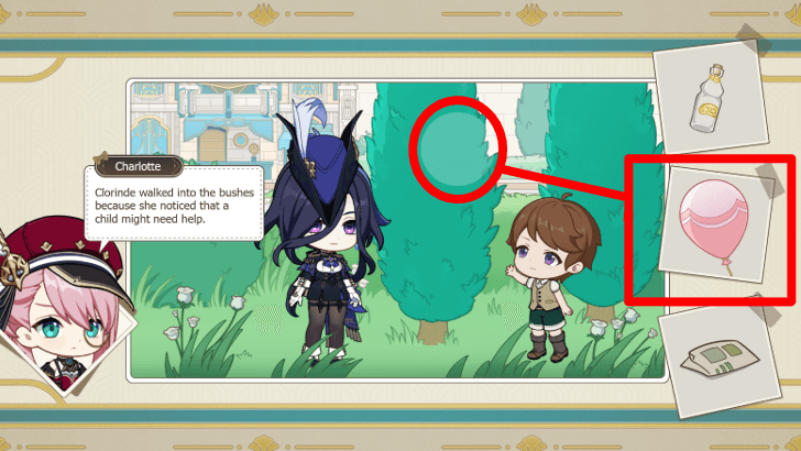 Genshin - An Eventful Vacation - Select the Ballloon