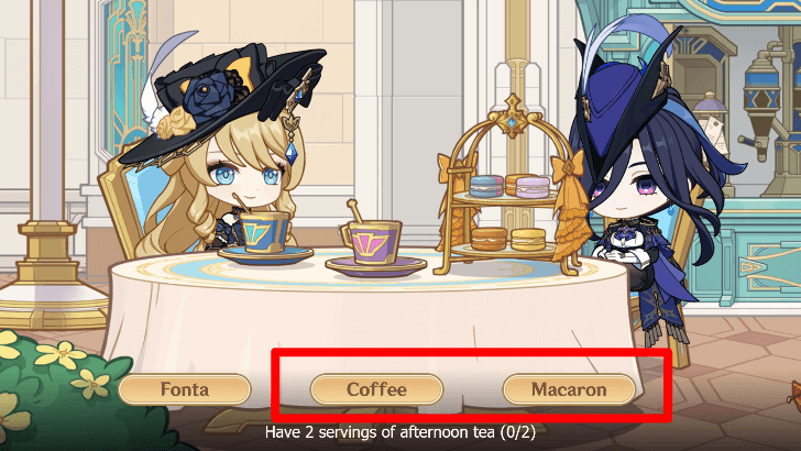 Genshin - An Eventful Vacation - Afternoon Tea