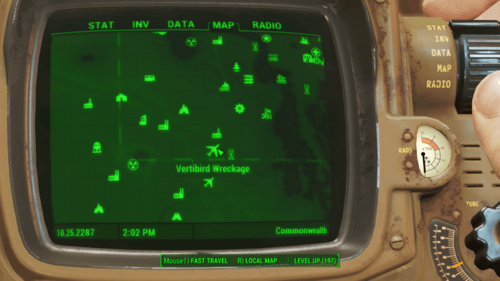Fallout 4 - Vertibird Wreckage