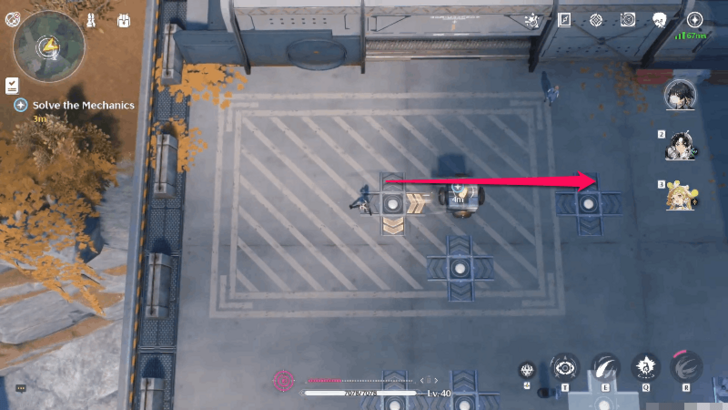 Wuthering Waves - Solve the First Mechanics Step 5