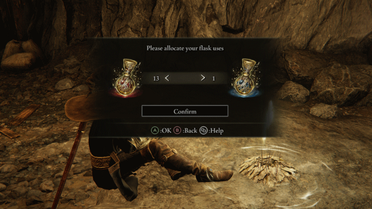 Elden Ring - Upgrade and Allocate Flasks