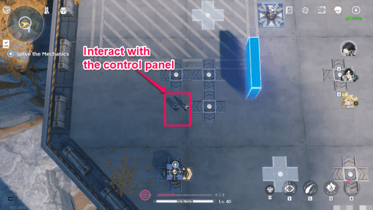 Wuthering Waves - Solve the Third Mechanics Step 1