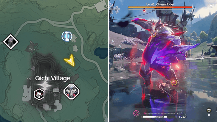 Wuthering Waves - Chasm Rider Location