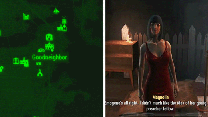 Fallout 4 - Speak to Magnolia in the Third Rail
