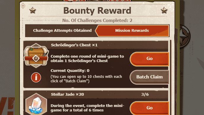 Honkai Star Rail - Earn Rewards Through Web Missions