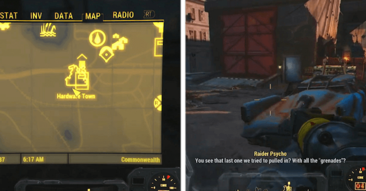 Fallout 4 - Hardware Town Map