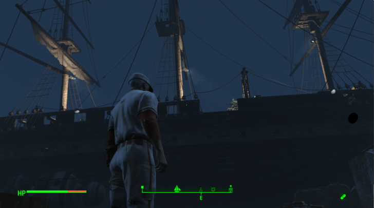 Fallout 4 - USS Constitution Location
