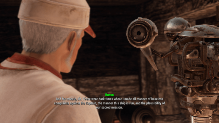Fallout 4 - Report to Bosun