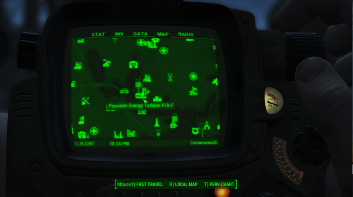Fallout 4 - Poseidon Energy Turbine 18-F Map