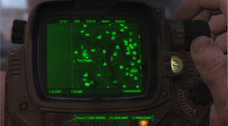 Fallout 4 - Fort Hagen Map