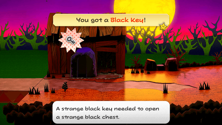 Paper Mario Thousand Year Door - Twilight Town Black Key