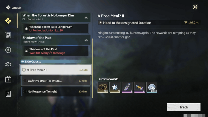 Wuthering Waves - Unlocks A Free Meal II Side Quest