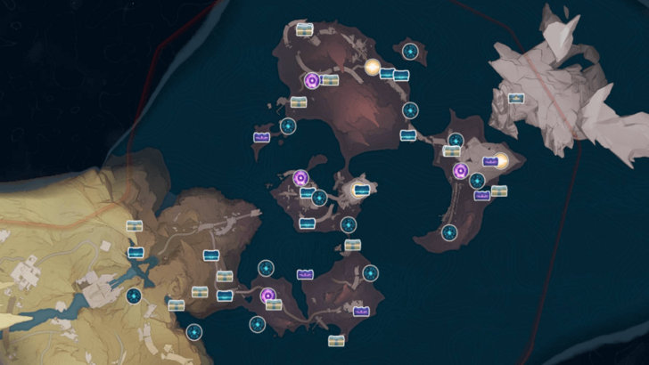 Wuthering Waves - Norfall Barrens Supply Chest Locations