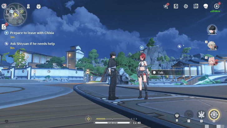 Wuthering Waves - Silver-Haired Echo Trainer I - Meet with Chixia