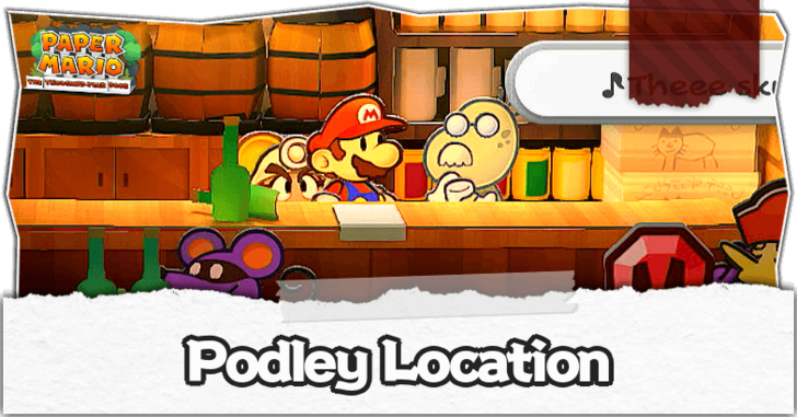 Paper Mario Thousand Year Door - Podley Location in Paper Mario TTYD