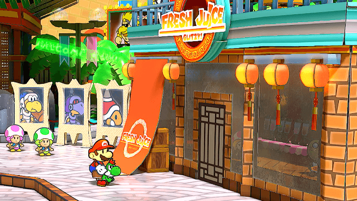 Paper Mario Thousand Year Door - Watering Hole Location