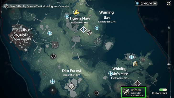 Wuthering Waves - Open the World Map