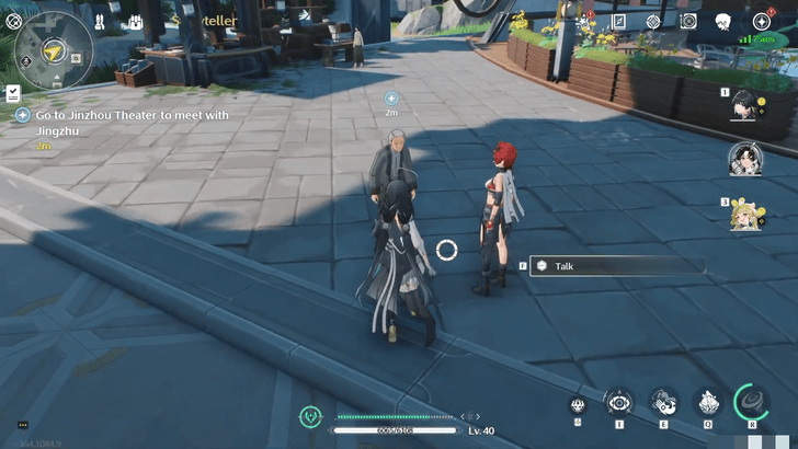 Wuthering Waves - Silver-Haired Echo Trainer III - Meet Up With Jingzhu