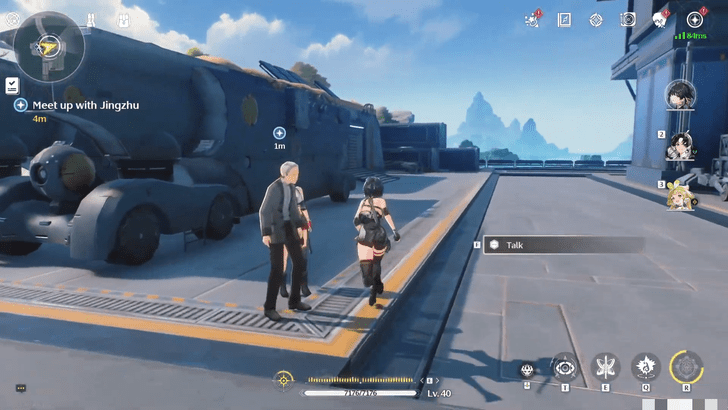 Wuthering Waves - Silver-Haired Echo Trainer II - Meet Up With Jingzhu