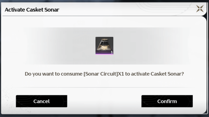 Wuthering Waves - Consuming a Casket Sonar Circuit