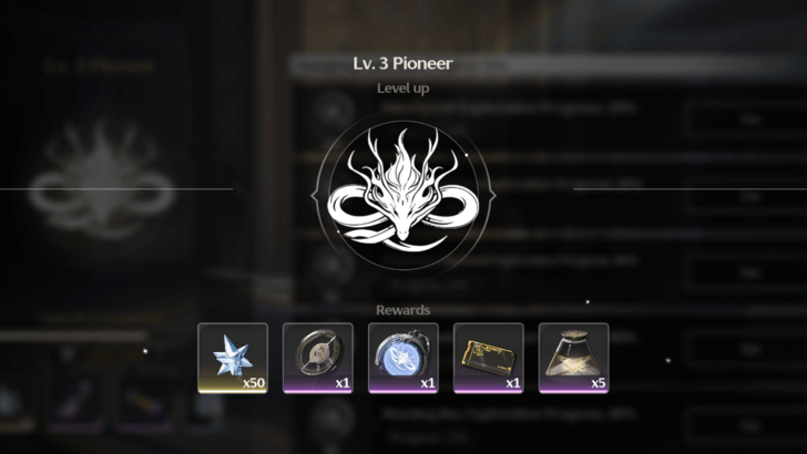 Wuthering Waves - Level 3 Pioneer - Unlocking Casket Sonar