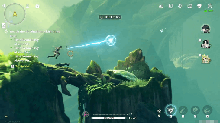 Wuthering Waves - Use Grappling Hook to Save Time