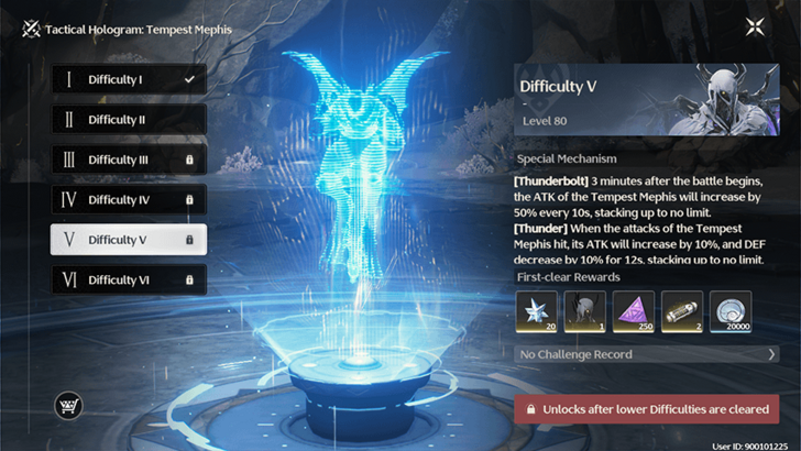 Wuthering Waves - Tactical Hologram Calamity Special Mechanisms