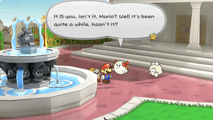 Paper Mario TTYD Switch Remake - Meeting Lady Bow and Bootler