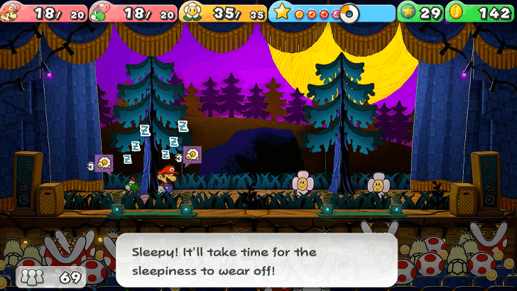 Paper Mario TTYD Switch Remake - Getting Inflicted With Sleep Status.png