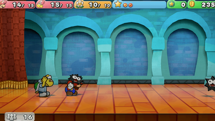 Paper Mario TTYD Switch Remake - Press A After Suction Attacks