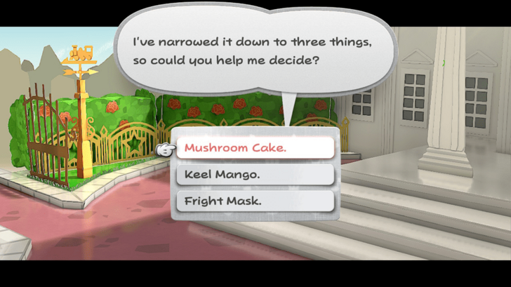 Paper Mario TTYD Switch Remake - Help Bub Choose a Present