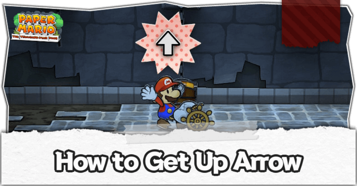Paper Mario Thousand Year Door - How to Get Up Arrow