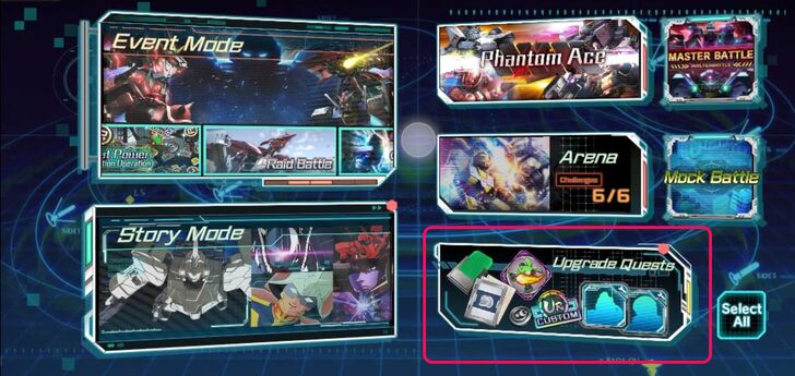 Fragment Quests - Gundam UCE