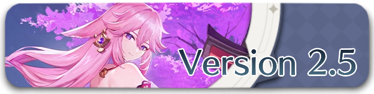 Genshin - Version 2.5