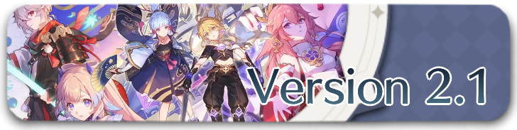 Genshin - Version 2.1
