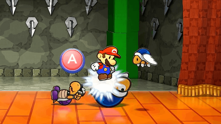 Paper Mario TTYD Switch Remake - How to Beat Buzzy Beetle