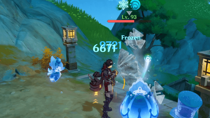 Genshin - Freeze Enemy