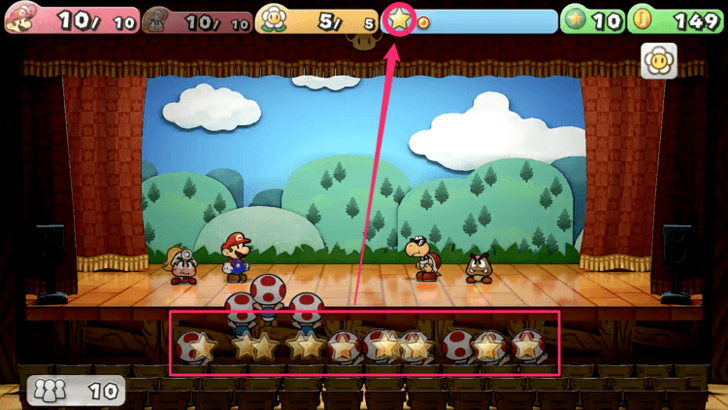 Paper Mario TTYD Switch Remake - Amount of Star Power You Receive Depends on the Audience