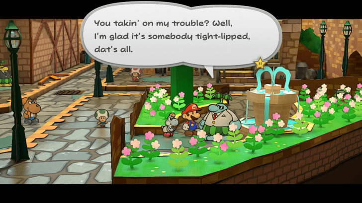 Paper Mario TTYD Switch Remake - Talk to Frankie