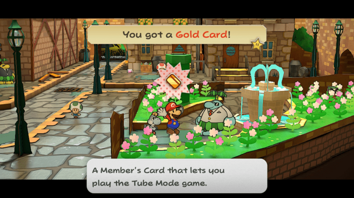 Paper Mario TTYD Switch Remake - Important Thing Gold Card Reward