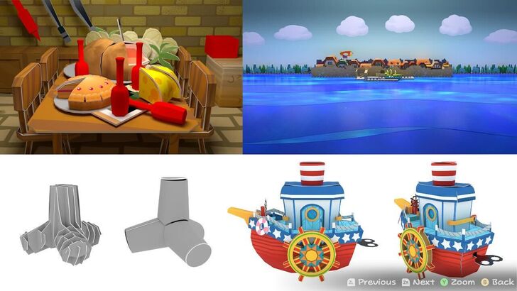 Paper Mario TTYD Switch Remake - Rogueport Art Piece 2