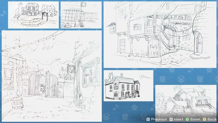 Paper Mario TTYD Switch Remake - Rogueport Art Piece 8