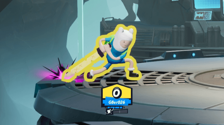 MultiVersus Finn Ground Down Attack