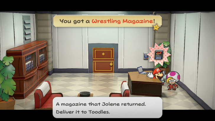 Paper Mario TTYD Switch Remake - Get the Magazine from Jolene