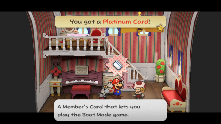 Paper Mario TTYD Switch Remake - I Need My Magazine Platinum Card Reward