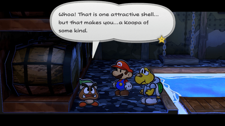 Paper Mario TTYD Switch Remake - Introduce Goom Goom to Koops