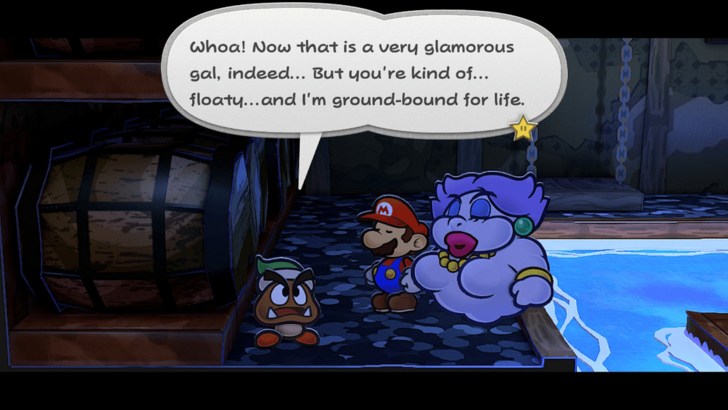 Paper Mario TTYD Switch Remake - Introduce Goom Goom to Flurrie